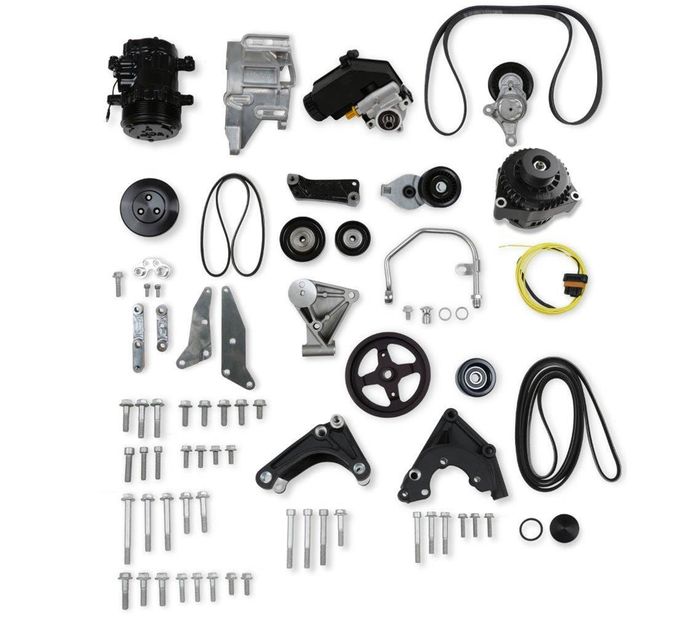 HLY-20-163BK, Holley Mid-Mount Complete Accessory Systems 20-163BK в ОАЭ, Дубай. Состояние - новое. Цена 11 840 AED. Фото, контакты продавца | AUTO.AE