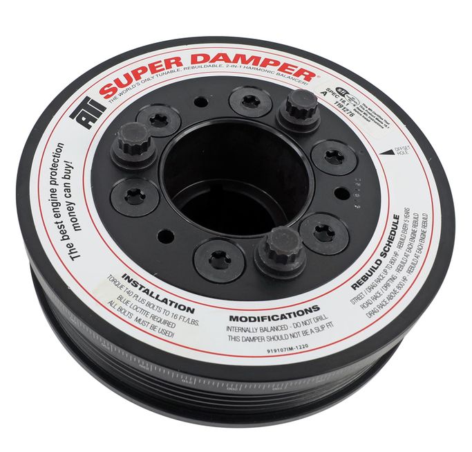 ATI-918844, ATI Super Damper Serpentine Series Harmonic Balancers for 1998-2002 CAMARO, FIREBIRD, 2004-2006 GTO - ATI918844 في الإمارات العربية المتحدة, دبي. Condition - new. Price ⁦1,980 AED⁩. Photo, seller contacts | AUTO.AE