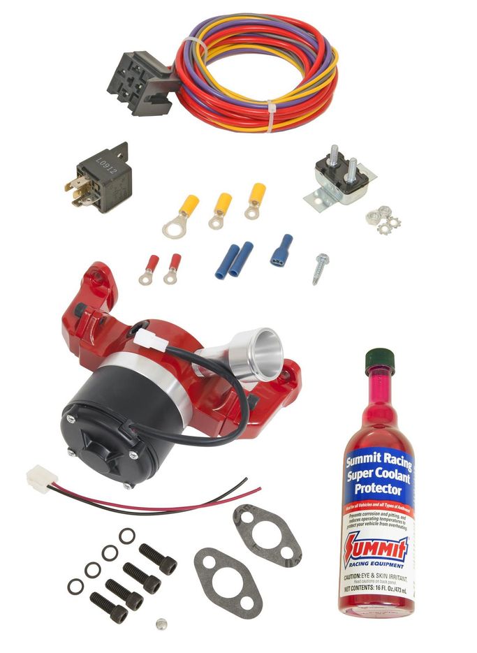 CMB-12-0018, Summit Racing™ Electric Water Pump Pro Packs 12-0018 في الإمارات العربية المتحدة, دبي. Condition - new. Price 910 AED. Photo, seller contacts | AUTO.AE