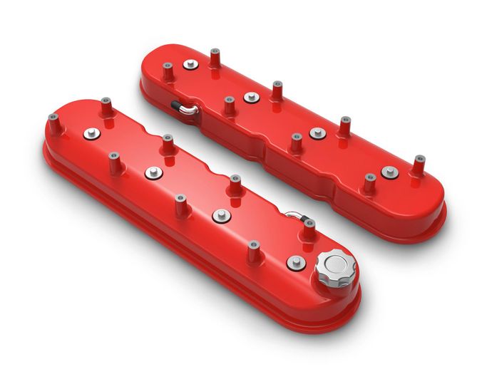 HLY-241-113, Holley Aluminum LS Valve Covers 241-113 в ОАЭ, Дубай. Состояние - новое. Цена 1 700 AED. Фото, контакты продавца | AUTO.AE