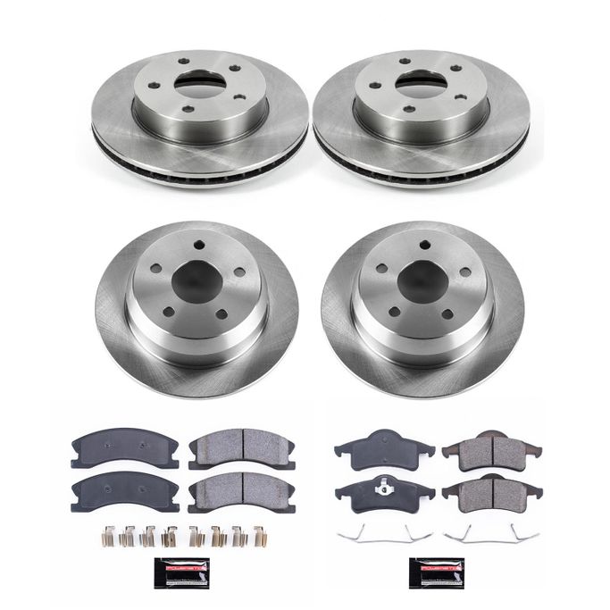 PWR-KOE2150, PowerStop Z17 Evolution Plus Stock Replacement Brake Kits for 1999-2004 GRAND CHEROKEE - KOE2150 في الإمارات العربية المتحدة, دبي. Condition - new. Price 1,280 AED. Photo, seller contacts | AUTO.AE