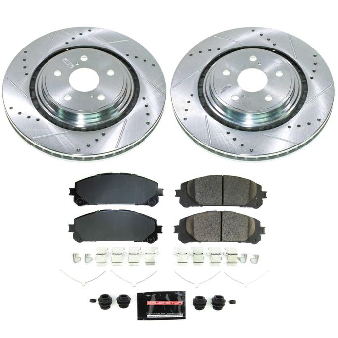 PWR-K8753, PowerStop Z23 Evolution Sport Brake Upgrade Kits for 2023-2024 RX350H, RX350, 2020-2024 HIGHLANDER - K8753 in UAE, Dubai. Condition - new. Price ⁦920 AED⁩. Photo, seller contacts | AUTO.AE