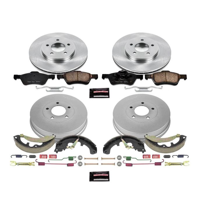 PWR-KOE15255DK, PowerStop Autospecialty Stock Replacement Disc and Drum Brake Kits for 2008-2010 ESCAPE, MARINER, 2008-2011 TRIBUTE - KOE15255DK في الإمارات العربية المتحدة, دبي. Condition - new. Price ⁦1,840 AED⁩. Photo, seller contacts | AUTO.AE