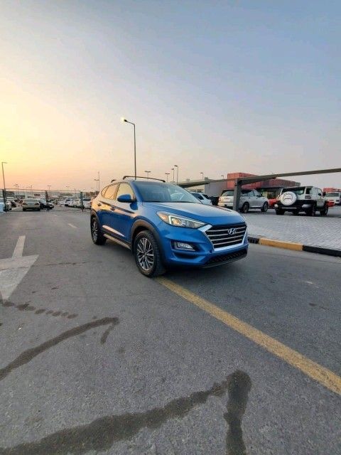 Used Hyundai Tucson III Facelift, 2.0 l, 2021 in Sharjah by Golden Deal Cars, Blue color. American Specs | AUTO.AE