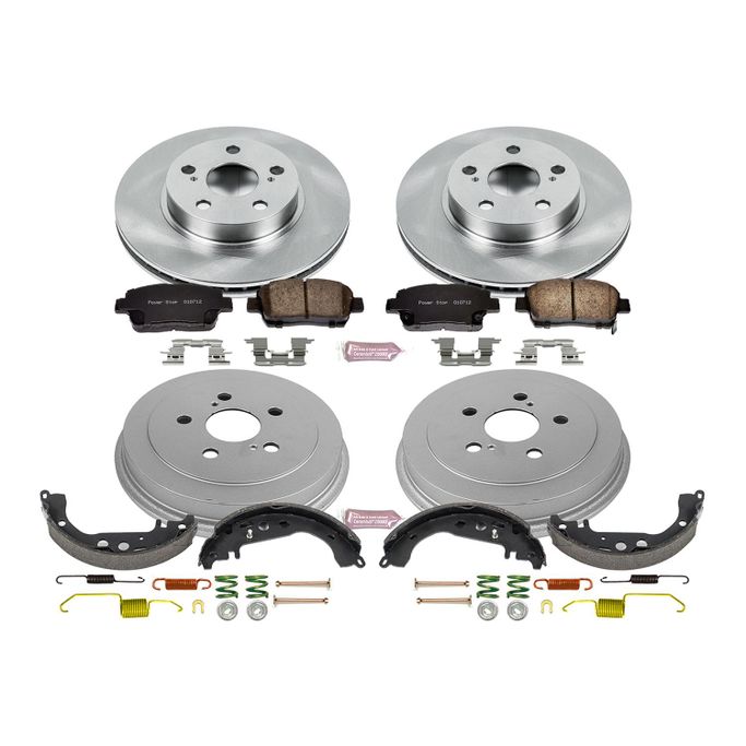 PWR-KOE15202DK, PowerStop Autospecialty Stock Replacement Disc and Drum Brake Kits for 2004-2008 PRIUS - KOE15202DK in UAE, Dubai. Condition - new. Price ⁦1,060 AED⁩. Photo, seller contacts | AUTO.AE