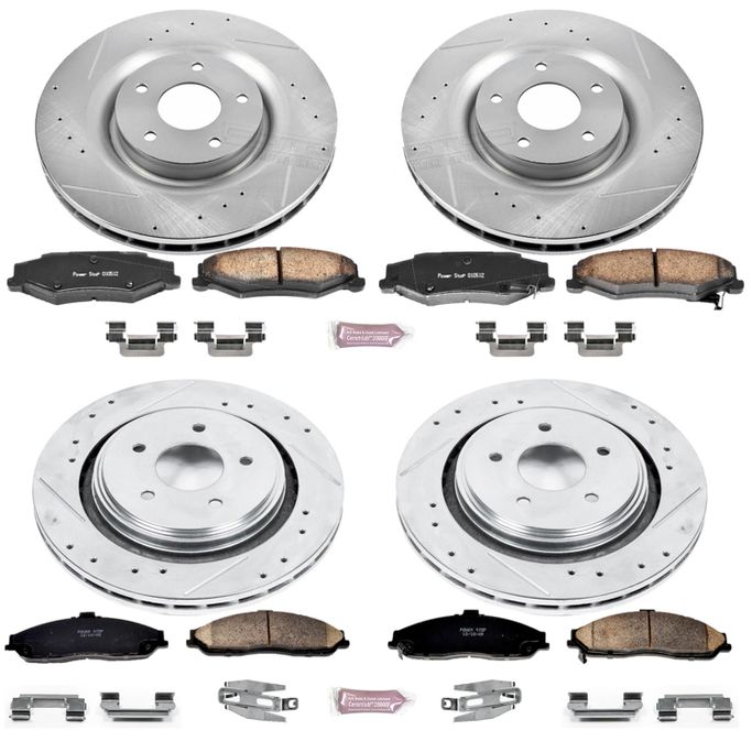 PWR-K4400, PowerStop Z23 Evolution Sport Brake Upgrade Kits for 2005-2013 CORVETTE, 2006-2009 XLR - K4400 in UAE, Dubai. Condition - new. Price 2,130 AED. Photo, seller contacts | AUTO.AE