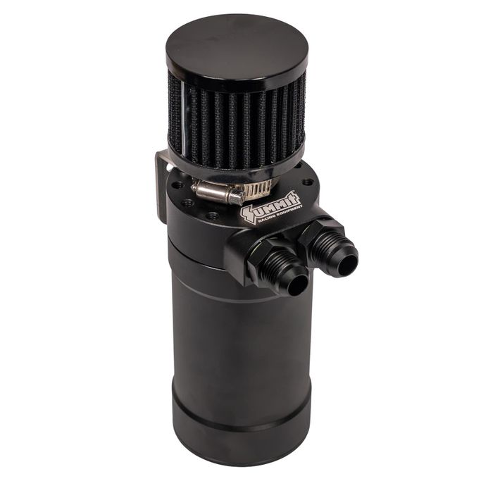 SUM-300150, Summit Racing™ Black Billet Ultimate Vented Oil Catch Can and Separator Kit SUM-300150 in UAE, Dubai. Condition - new. Price ⁦960 AED⁩. Photo, seller contacts | AUTO.AE