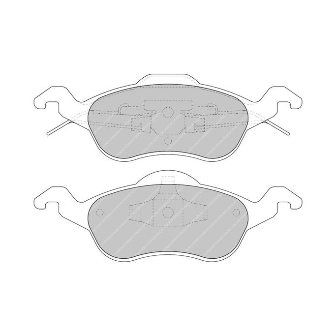 FCP1318H, FERODO FCP1318H Front Brake Pads DS2500 for FORD Focus 1998-2004 in UAE, Dubai. Condition - new. Price ⁦830 AED⁩. Photo, seller contacts | AUTO.AE