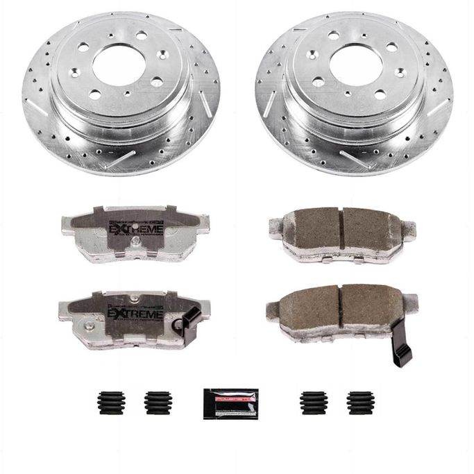 PWR-K408-26, PowerStop Z26 Street Warrior Brake Upgrade Kits K408-26 في الإمارات العربية المتحدة, دبي. Condition - new. Price ⁦730 AED⁩. Photo, seller contacts | AUTO.AE