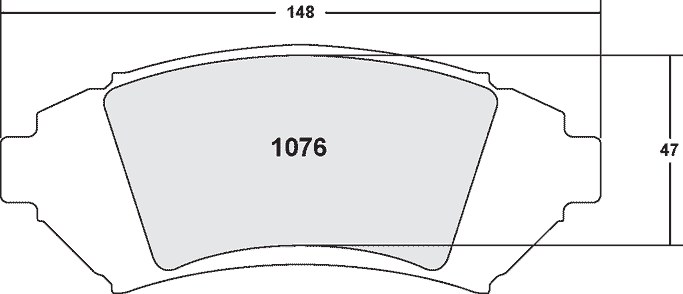 1076.22, PFC 1076.22 Brake Pads Z-RATED for CHEVROLET Impala 2005 في الإمارات العربية المتحدة, دبي. Condition - new. Price ⁦410 AED⁩. Photo, seller contacts | AUTO.AE