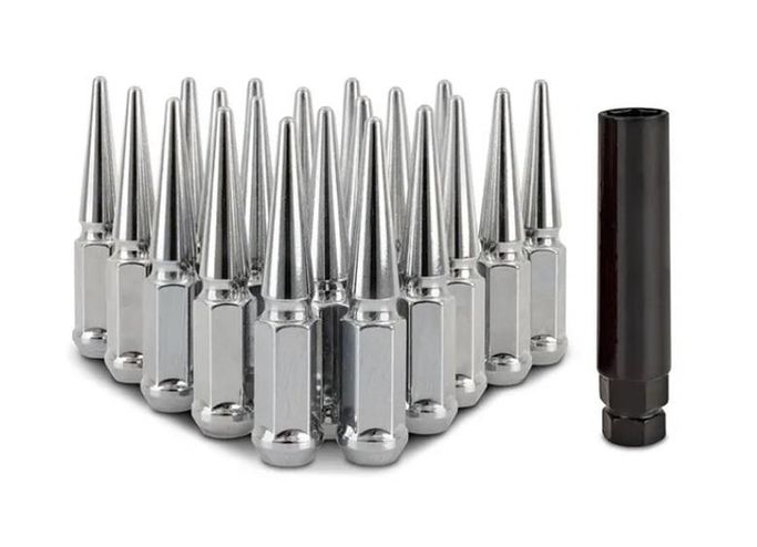 MIO-S2474, Mishimoto Spiked Lug Nuts MMLG-SP1215-24CH في الإمارات العربية المتحدة, دبي. Condition - new. Price ⁦500 AED⁩. Photo, seller contacts | AUTO.AE