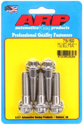715-1500, ARP 715-1500 SAE Bolt Kit 3/8-24 x 1.500 12pt 7/16 wrenching SS bolts in UAE, Dubai. Condition - new. Price 240 AED. Photo, seller contacts | AUTO.AE