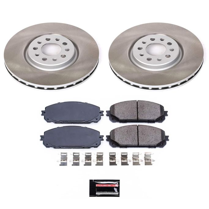 PWR-SC7414, PowerStop Z17 Evolution Plus Semi-Coated Rotor Brake Kits for 2016-2023 CHEROKEE - SC7414 в ОАЭ, Дубай. Состояние - новое. Цена 890 AED. Фото, контакты продавца | AUTO.AE