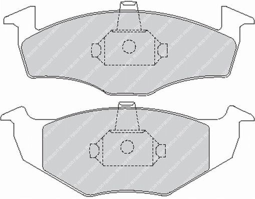 FCP1101H, FERODO FCP1101H Front Brake Pads DS2500 for VW Polo 1990-2001 / Lupo في الإمارات العربية المتحدة, دبي. Condition - new. Price ⁦710 AED⁩. Photo, seller contacts | AUTO.AE