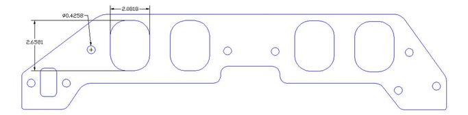 FOG-8381-2, Flatout Gaskets Intake Gaskets 8381.2 في الإمارات العربية المتحدة, دبي. Condition - new. Price 270 AED. Photo, seller contacts | AUTO.AE