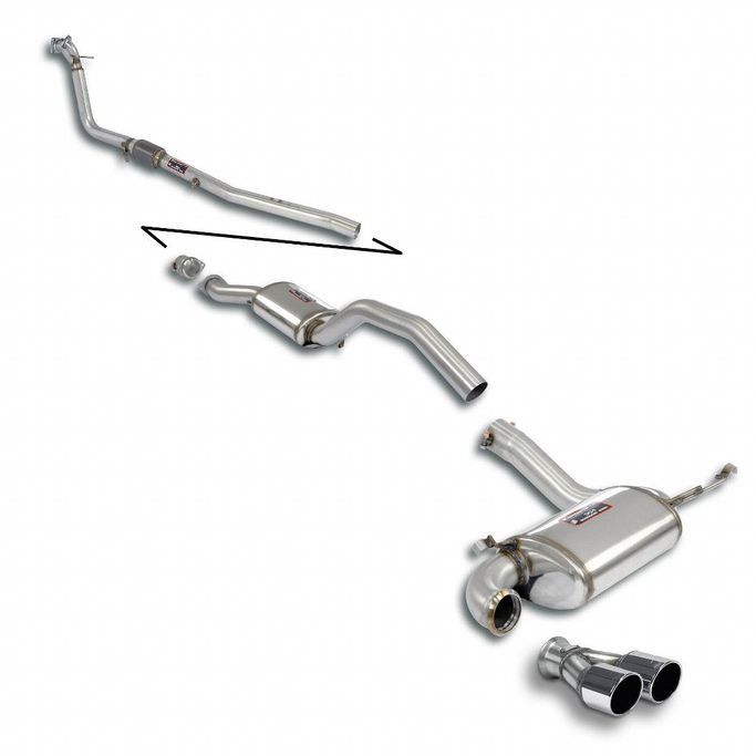 765110, SUPERSPRINT 765110 Exhaust System for AUDI Coupe S2 in UAE, Dubai. Condition - new. Price 18,220 AED. Photo, seller contacts | AUTO.AE
