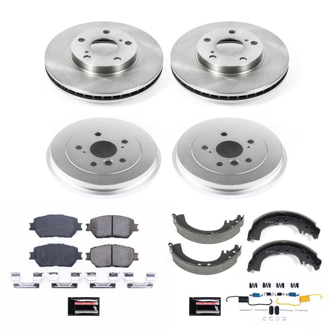 PWR-KOE15061DK, PowerStop Autospecialty Stock Replacement Disc and Drum Brake Kits for 2002-2006 CAMRY - KOE15061DK в ОАЭ, Дубай. Состояние - новое. Цена ⁦1 300 AED⁩. Фото, контакты продавца | AUTO.AE