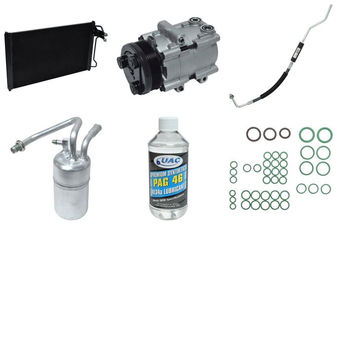 UAC-KT1402A, Universal Air Conditioner Compressor Kits for 1996-1998 MUSTANG - KT 1402A в ОАЭ, Дубай. Состояние - новое. Цена 1 730 AED. Фото, контакты продавца | AUTO.AE