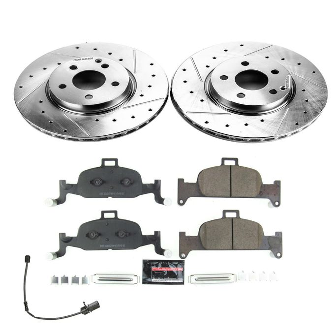 PWR-K8551, PowerStop Z23 Evolution Sport Brake Upgrade Kits for 2018-2025 Q5, 2021-2025 Q5 SPORTBACK - K8551 في الإمارات العربية المتحدة, دبي. Condition - new. Price ⁦1,800 AED⁩. Photo, seller contacts | AUTO.AE