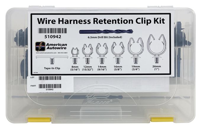 AWW-510942, American Autowire Wire Harness Retention Clip Kits 510942 في الإمارات العربية المتحدة, دبي. Condition - new. Price ⁦310 AED⁩. Photo, seller contacts | AUTO.AE