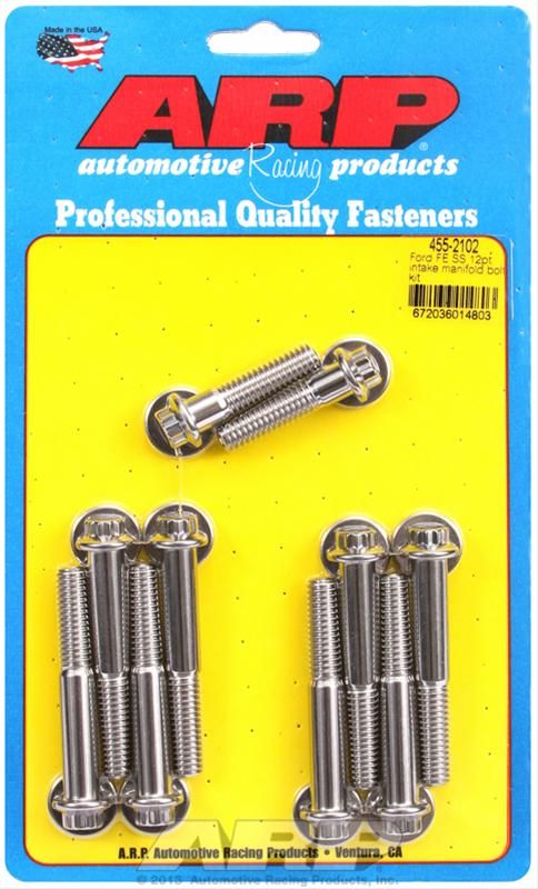 ARP-455-2102, ARP Stainless Steel Intake Manifold Bolt Kits 455-2102 في الإمارات العربية المتحدة, دبي. Condition - new. Price 220 AED. Photo, seller contacts | AUTO.AE
