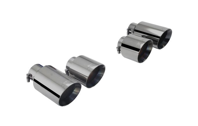 XFO-S0035, XForce  Round, Black 3 Inch Exhaust Tip ES-VW09-BLACKTIPS in UAE, Dubai. Condition - new. Price 970 AED. Photo, seller contacts | AUTO.AE