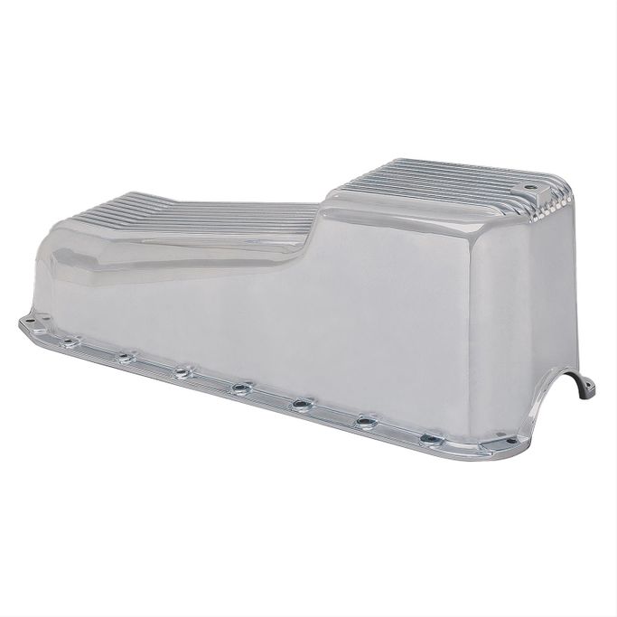SUM-121010, Summit Racing™ Diecast Polished Aluminum SBC Oil Pan SUM-121010 في الإمارات العربية المتحدة, دبي. Condition - new. Price ⁦710 AED⁩. Photo, seller contacts | AUTO.AE