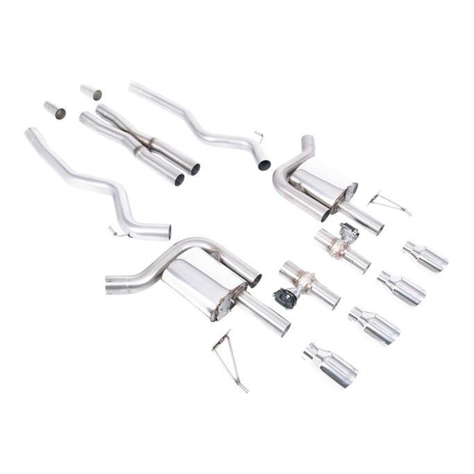 SSXFD425, MILLTEK SSXFD425 Cat-Back Exhaust, 2.76" (Polished GT-100 Tips) for FORD Mustang GT 5.0L Fastback (S650) 2024- in UAE, Dubai. Condition - new. Price ⁦17,160 AED⁩. Photo, seller contacts | AUTO.AE