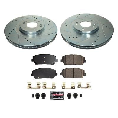 PWR-K8750, PowerStop Z23 Evolution Sport Brake Upgrade Kits for 2020-2025 PALISADE, 2020-2024 TELLURIDE - K8750 в ОАЭ, Дубай. Состояние - новое. Цена ⁦1 080 AED⁩. Фото, контакты продавца | AUTO.AE