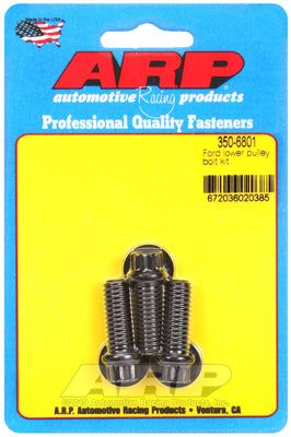 350-6801, ARP 350-6801 Lower Pulley Bolt Kit for Ford. 3-piece. 12pt في الإمارات العربية المتحدة, دبي. Condition - new. Price 160 AED. Photo, seller contacts | AUTO.AE