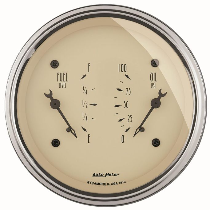 ATM-1813, AutoMeter Antique Beige Analog Gauge Kits 1813 في الإمارات العربية المتحدة, دبي. Condition - new. Price ⁦680 AED⁩. Photo, seller contacts | AUTO.AE