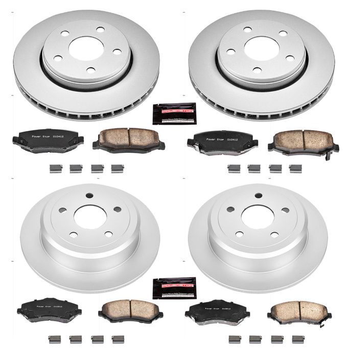 PWR-CRK2798, PowerStop Z17 Evolution Plus GEOMET Coated Brake Kits for 2007-2017 WRANGLER, 2018 WRANGLER JK - CRK2798 in UAE, Dubai. Condition - new. Price 1,610 AED. Photo, seller contacts | AUTO.AE