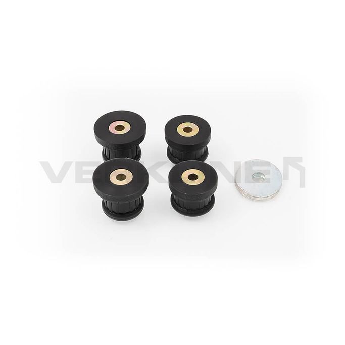 POW-018-85, VERKLINE POW-018-85 Polyurethane Subframe M10 Bushings Kit (Track Hardness), Black, for AUDI S2 (B4) in UAE, Dubai. Condition - new. Price 520 AED. Photo, seller contacts | AUTO.AE