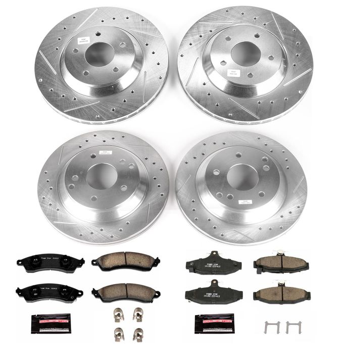 PWR-K1528, PowerStop Z23 Evolution Sport Brake Upgrade Kits for 1988-1996 CORVETTE - K1528 في الإمارات العربية المتحدة, دبي. Condition - new. Price ⁦1,710 AED⁩. Photo, seller contacts | AUTO.AE