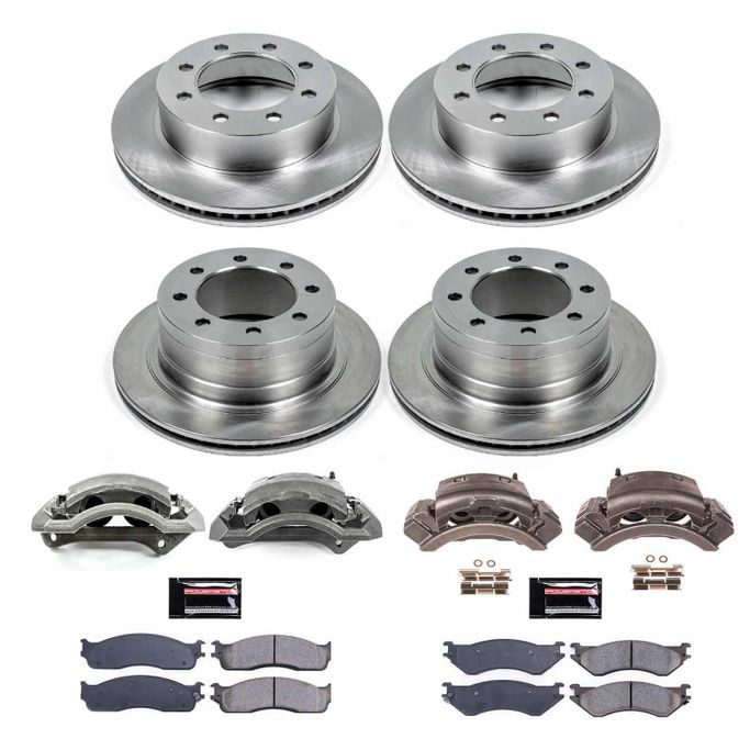 PWR-KCOE5468, PowerStop Z17 Evolution Plus Stock Replacement Brake Kits with Calipers for 2003-2008 RAM 3500, RAM 2500, 2006-2008 RAM 1500 - KCOE5468 في الإمارات العربية المتحدة, دبي. Condition - new. Price 4,010 AED. Photo, seller contacts | AUTO.AE