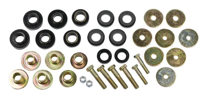 HDT-CF-106, Heidts Body Mount Bushing Kits for 1967-1981 CAMARO, FIREBIRD, 1969-1972 NOVA - CF-106 في الإمارات العربية المتحدة, دبي. Condition - new. Price 1,330 AED. Photo, seller contacts | AUTO.AE