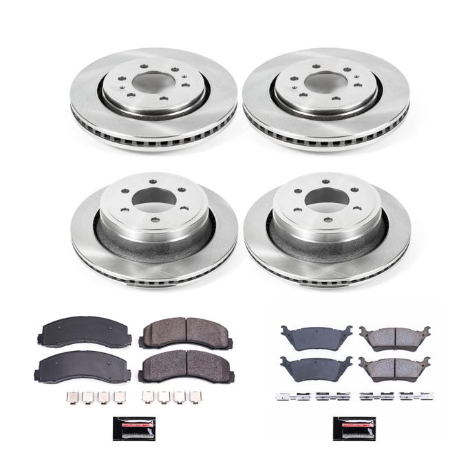 PWR-KOE6268, PowerStop Z17 Evolution Plus Stock Replacement Brake Kits for 2012-2018 F-150 - KOE6268 في الإمارات العربية المتحدة, دبي. Condition - new. Price 2,130 AED. Photo, seller contacts | AUTO.AE