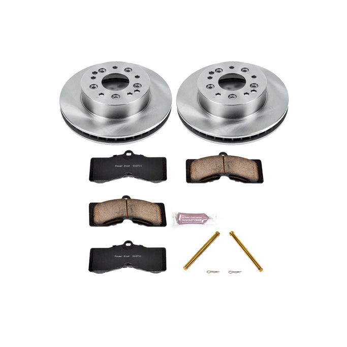 PWR-KOE2596, PowerStop Z17 Evolution Plus Stock Replacement Brake Kits for 1969 CAMARO, 1965-1982 CORVETTE - KOE2596 في الإمارات العربية المتحدة, دبي. Condition - new. Price 690 AED. Photo, seller contacts | AUTO.AE