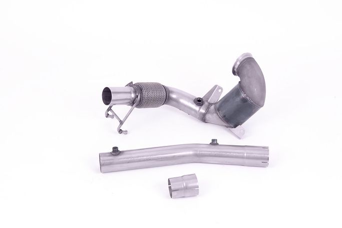 SSXVW563, MILLTEK SSXVW563 Cast Downpipe with HJS High Flow Sports Cat AUDI A1 40TFSI 5 Door 2.0 (200PS) with OPF/GPF в ОАЭ, Дубай. Состояние - новое. Цена ⁦5 920 AED⁩. Фото, контакты продавца | AUTO.AE