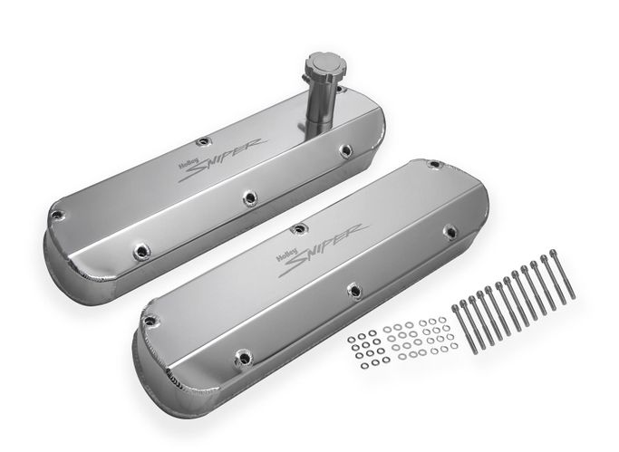 SNE-890013, Holley Sniper Fabricated Aluminum Valve Covers 890013 in UAE, Dubai. Condition - new. Price ⁦1,170 AED⁩. Photo, seller contacts | AUTO.AE
