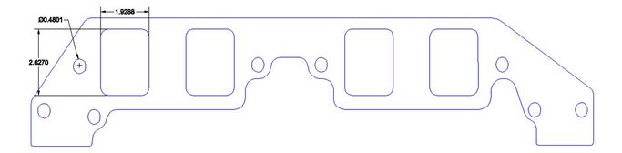 FOG-8375-1, Flatout Gaskets Intake Gaskets 8375.1 في الإمارات العربية المتحدة, دبي. Condition - new. Price 910 AED. Photo, seller contacts | AUTO.AE