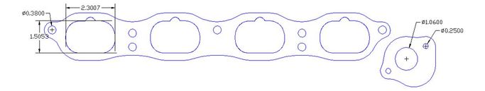FOG-8459-2, Flatout Gaskets Intake Gaskets 8459.2 في الإمارات العربية المتحدة, دبي. Condition - new. Price 280 AED. Photo, seller contacts | AUTO.AE