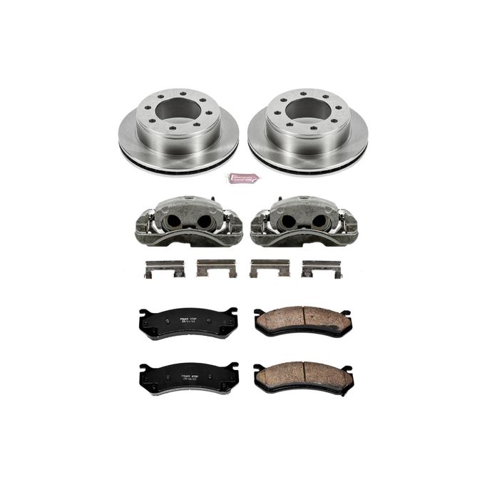 PWR-KCOE2041, PowerStop Z17 Evolution Plus Stock Replacement Brake Kits with Calipers KCOE2041 в ОАЭ, Дубай. Состояние - новое. Цена 1 510 AED. Фото, контакты продавца | AUTO.AE