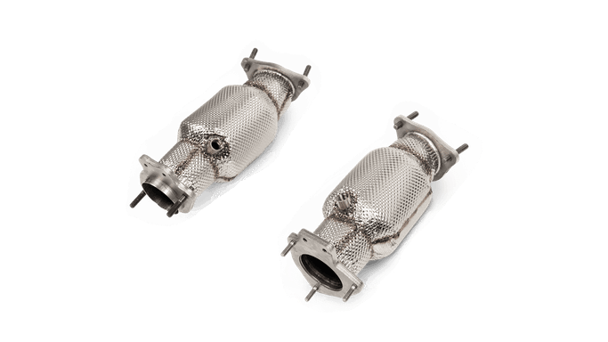 L-CO/SS/1, AKRAPOVIC L-CO/SS/1 Link Pipe Set with Cat (SS) for CHEVROLET Corvette Stingray (C8) 2020-2024 في الإمارات العربية المتحدة, دبي. Condition - new. Price 16,840 AED. Photo, seller contacts | AUTO.AE
