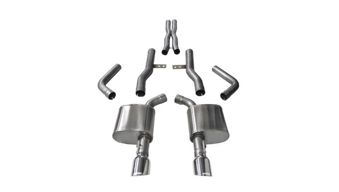 CSE-14996, Corsa Xtreme Exhaust Systems for 2015-2020 CHARGER - 14996 in UAE, Dubai. Condition - new. Price 11,030 AED. Photo, seller contacts | AUTO.AE
