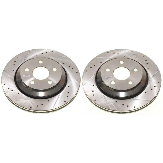 PWR-AR83111XPR, PowerStop Evolution Drilled and Slotted Rotors for 2021-2026 DURANGO - AR83111XPR в ОАЭ, Дубай. Состояние - новое. Цена 870 AED. Фото, контакты продавца | AUTO.AE