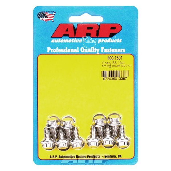 400-1501, ARP 400-1501 Timing Cover Bolt Kit for Chevy SS 12pt في الإمارات العربية المتحدة, دبي. Condition - new. Price 230 AED. Photo, seller contacts | AUTO.AE