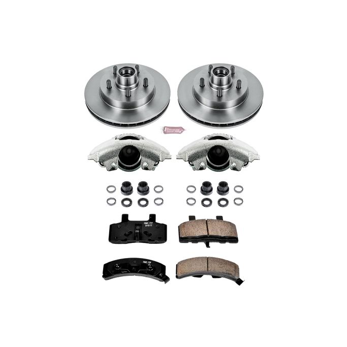 PWR-KCOE1990, PowerStop Z17 Evolution Plus Stock Replacement Brake Kits with Calipers KCOE1990 in UAE, Dubai. Condition - new. Price 1,480 AED. Photo, seller contacts | AUTO.AE