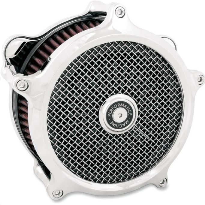 PMM-0206-2150-CH, Performance Machine Super Gas Slim Chrome Air Cleaners 0206-2150-CH в ОАЭ, Дубай. Состояние - новое. Цена 2 400 AED. Фото, контакты продавца | AUTO.AE