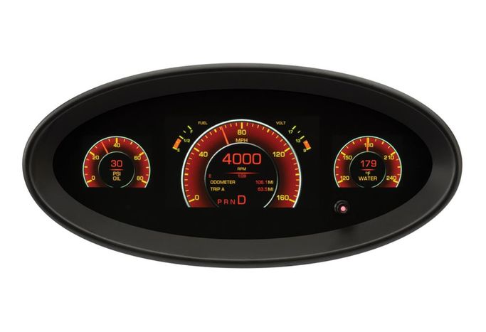 DAK-GRFX-2017, Dakota Digital GRFX Series Universal Elliptical Digital Gauge Kits GRFX-2017 в ОАЭ, Дубай. Состояние - новое. Цена ⁦9 300 AED⁩. Фото, контакты продавца | AUTO.AE